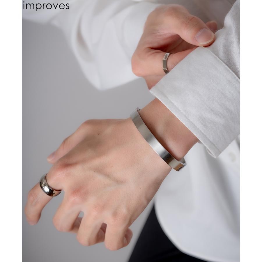 バングル メンズ レディース ブレスレット 腕輪 セレクト アメカジ カジュアル 古着MIX スケーター ストリート 韓国ファッション ブラック | improves