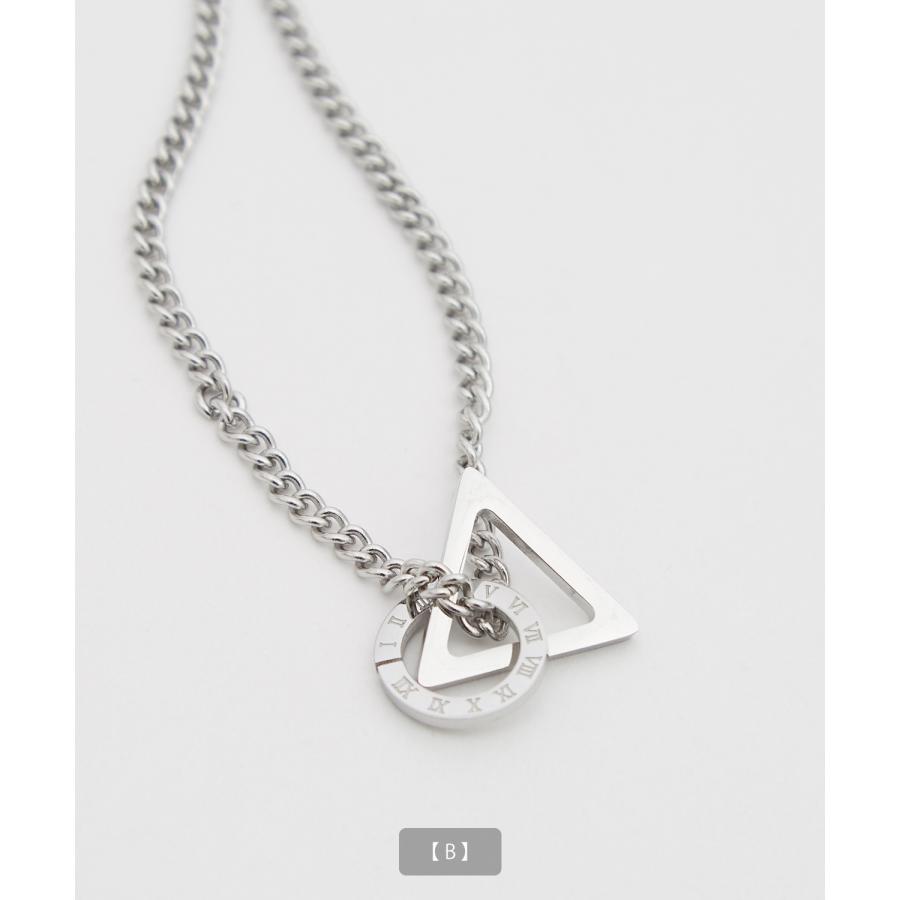 ネックレス メンズ 首飾り リングネックレス チャーム セレクト アメカジ カジュアル 古着MIX スケーター ストリート 韓国ファッション | improves | 18