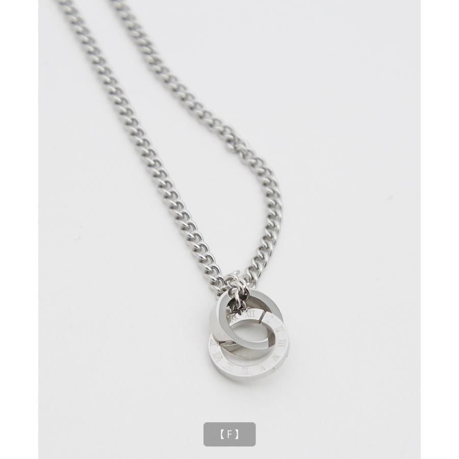 ネックレス メンズ 首飾り リングネックレス チャーム セレクト アメカジ カジュアル 古着MIX スケーター ストリート 韓国ファッション | improves | 22