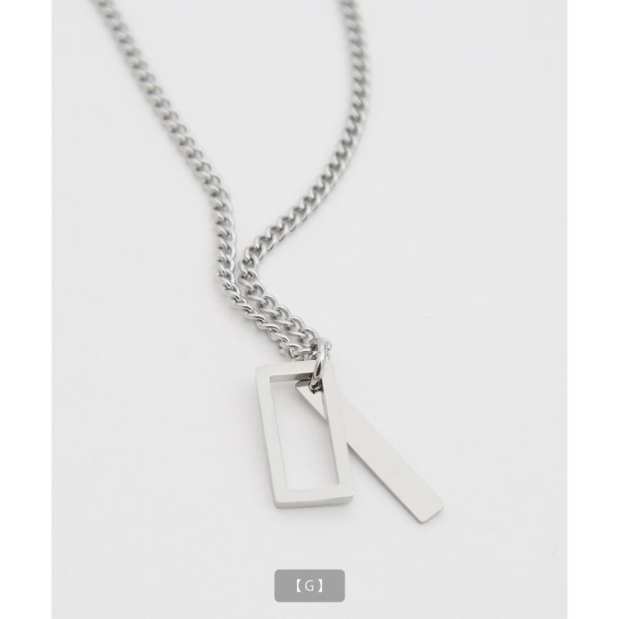 ネックレス メンズ 首飾り リングネックレス チャーム セレクト アメカジ カジュアル 古着MIX スケーター ストリート 韓国ファッション | improves | 23