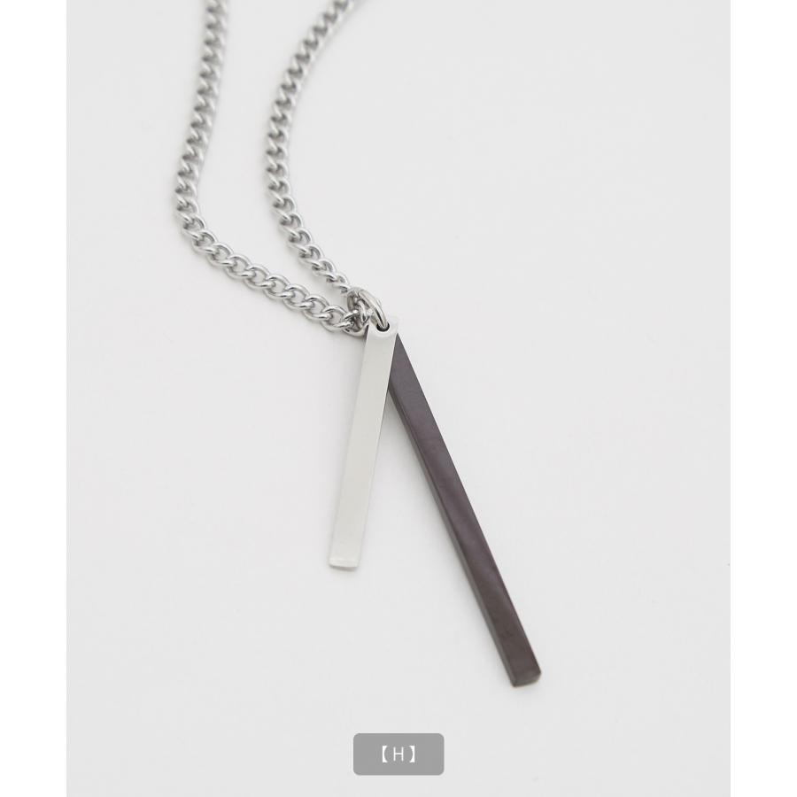 ネックレス メンズ 首飾り リングネックレス チャーム セレクト アメカジ カジュアル 古着MIX スケーター ストリート 韓国ファッション | improves | 24