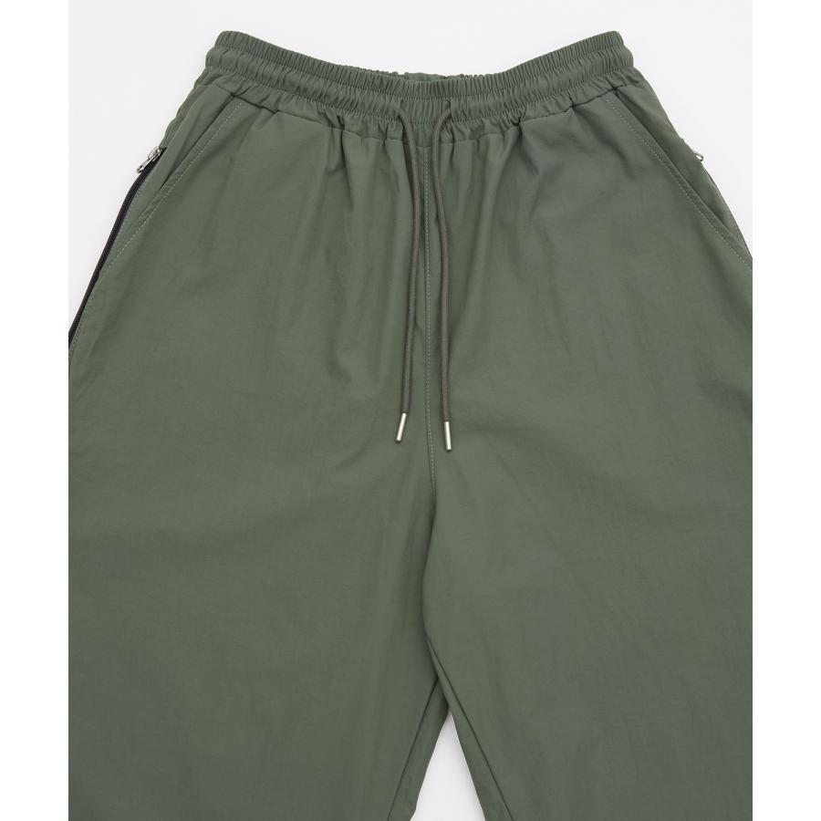 ワイドパンツ メンズ サイドジップ 迷彩 カモフラ柄 デザインパンツ イージーパンツ ストリート アメカジ カジュアル 韓国 スケーター | improves | 14