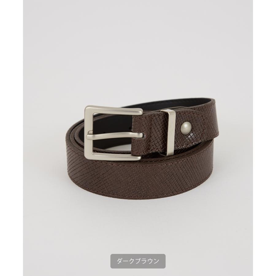 ベルト メンズ レディース シンセティックレザー ベルト シンプル きれいめ ビジネス ベーシック トラッド セレクト アメカジ カジュアル 古着MIX スケーター | improves | 07