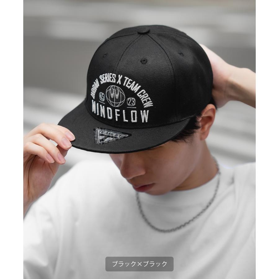 キャップ メンズ バスケット ロゴ ストレートキャップ セレクト アメカジ カジュアル 古着MIX スケーター ストリート 韓国ファッション ブラック ホワイト | improves | 04