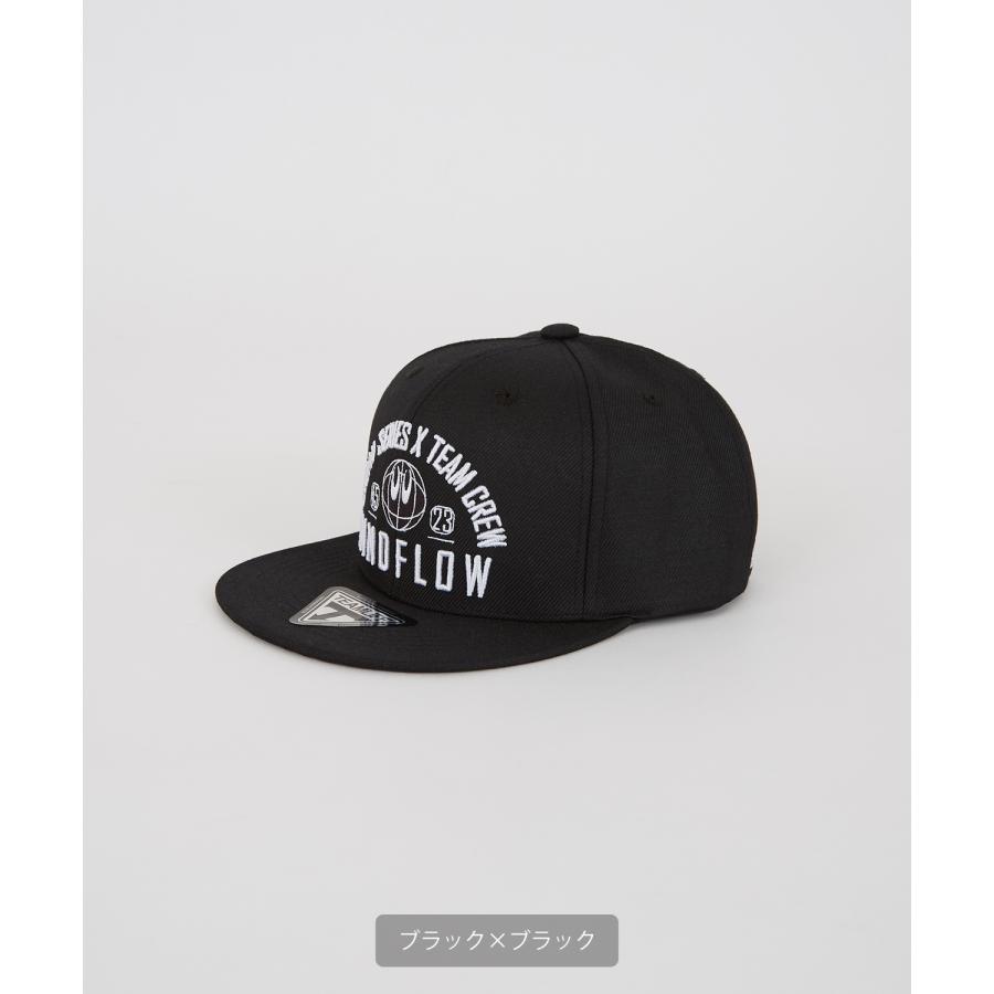 キャップ メンズ バスケット ロゴ ストレートキャップ セレクト アメカジ カジュアル 古着MIX スケーター ストリート 韓国ファッション ブラック ホワイト | improves | 05