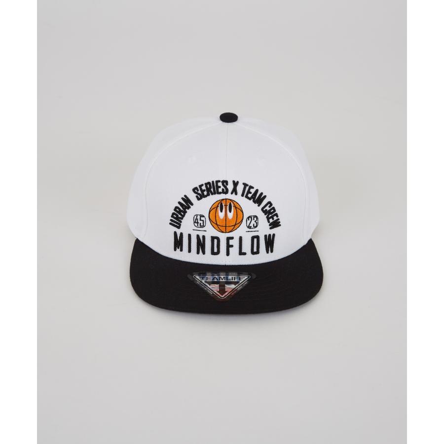 キャップ メンズ バスケット ロゴ ストレートキャップ セレクト アメカジ カジュアル 古着MIX スケーター ストリート 韓国ファッション ブラック ホワイト | improves | 07