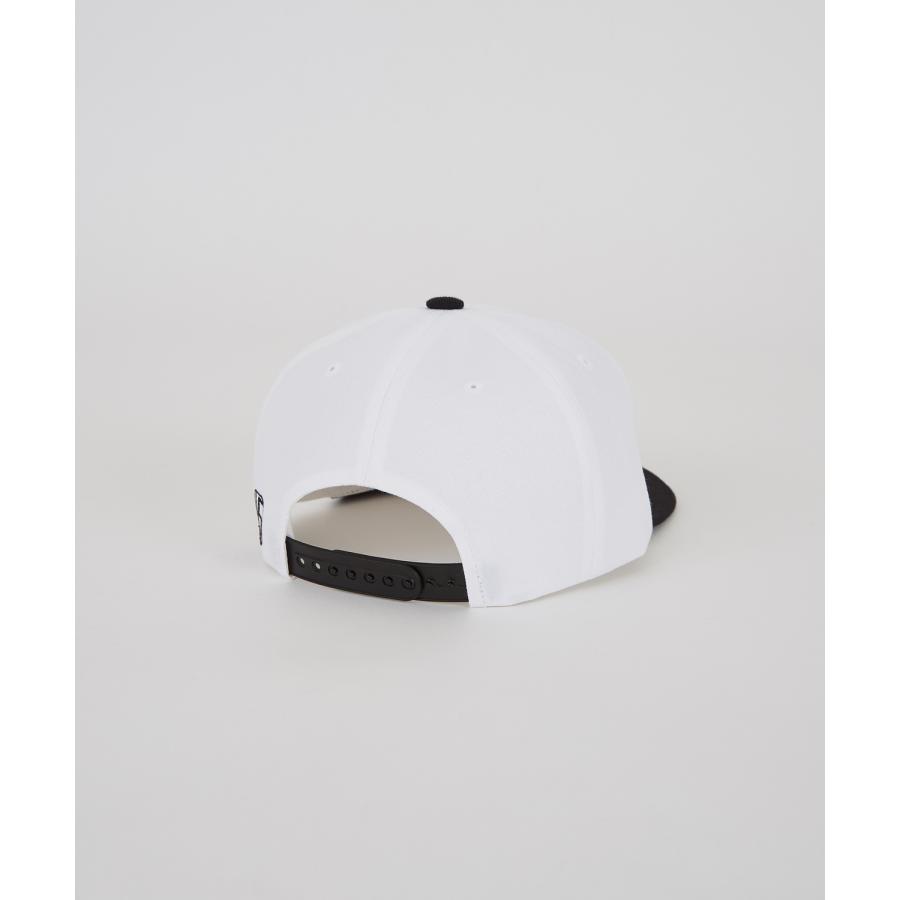 キャップ メンズ バスケット ロゴ ストレートキャップ セレクト アメカジ カジュアル 古着MIX スケーター ストリート 韓国ファッション ブラック ホワイト | improves | 09