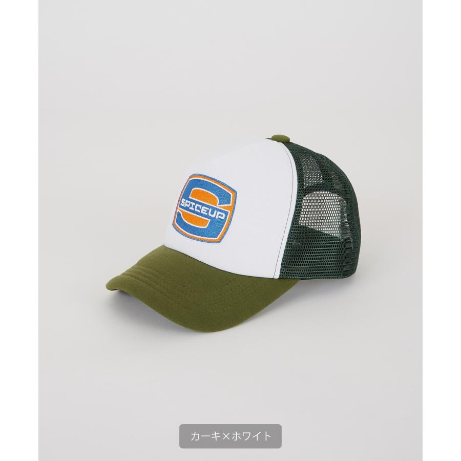 キャップ メンズ メッシュキャップ セレクト アメカジ カジュアル 古着MIX スケーター ストリート 韓国ファッション ブラック ホワイト グリーン | improves | 12