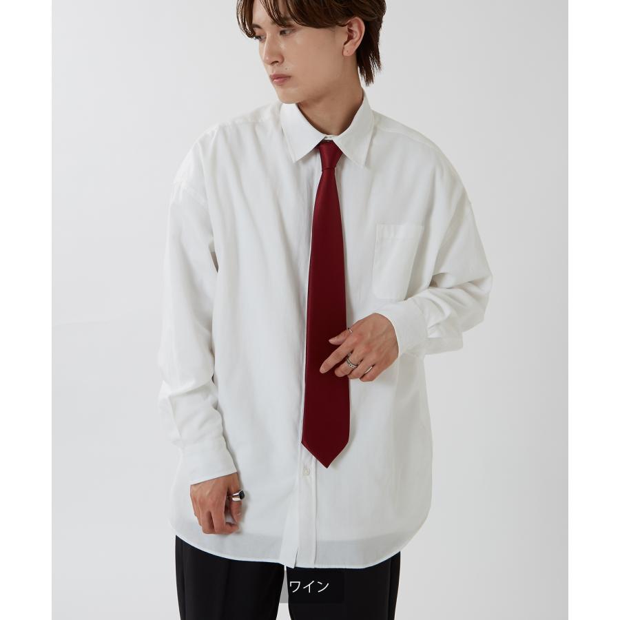 ネクタイ メンズ 無地 タイ シンプル きれいめ ビジネス ベーシック トラッド セレクト アメカジ カジュアル 古着MIX 韓国ファッション | improves | 13