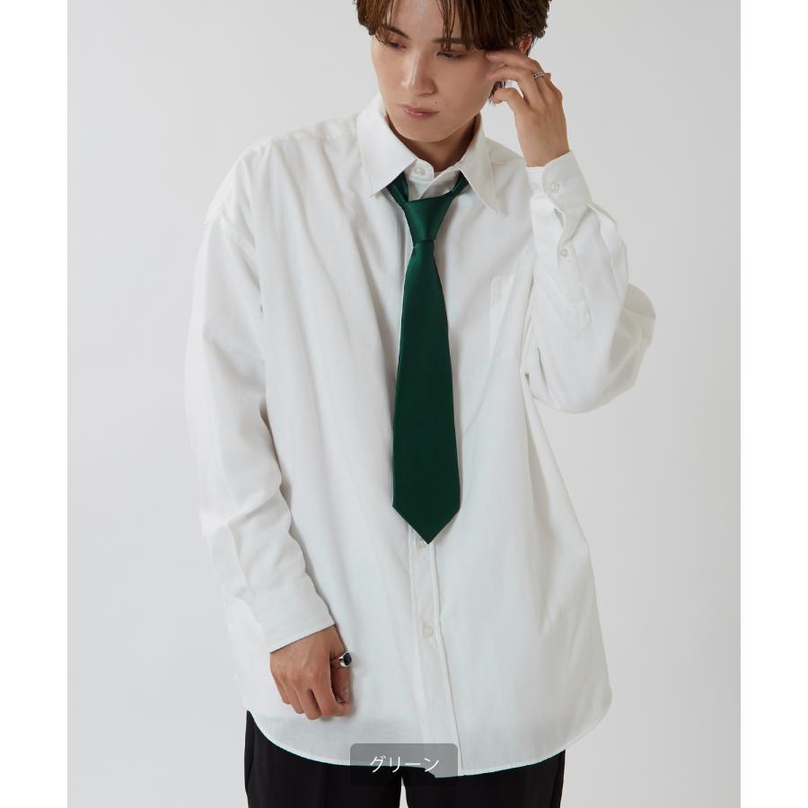 ネクタイ メンズ 無地 タイ シンプル きれいめ ビジネス ベーシック トラッド セレクト アメカジ カジュアル 古着MIX 韓国ファッション | improves | 14