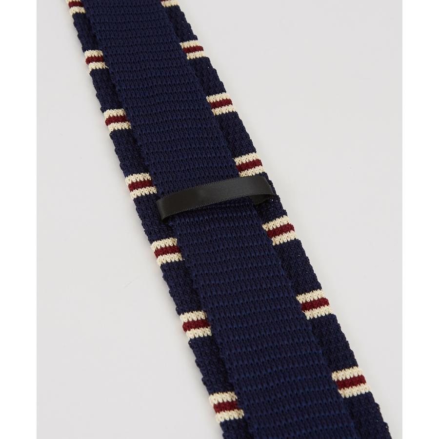 ネクタイ メンズ ボーダー スクエアタイ スクエアエンド シンプル きれいめ ビジネス ベーシック トラッド セレクト カジュアル 古着MIX 韓国ファッション | improves | 17