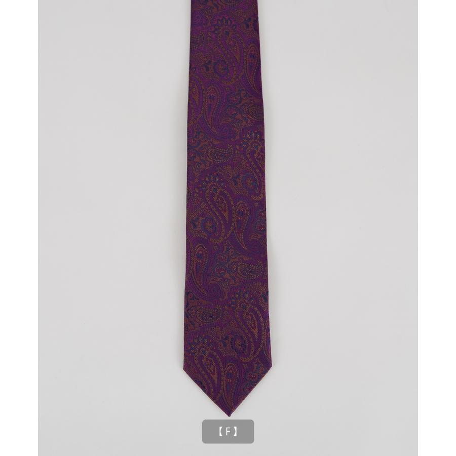 ネクタイ メンズ 総柄 ペイズリー タイ シンプル きれいめ ビジネス ベーシック トラッド セレクト アメカジ カジュアル 古着MIX 韓国ファッション | improves | 17