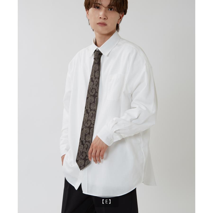 ネクタイ メンズ 総柄 ペイズリー タイ シンプル きれいめ ビジネス ベーシック トラッド セレクト アメカジ カジュアル 古着MIX 韓国ファッション | improves | 11