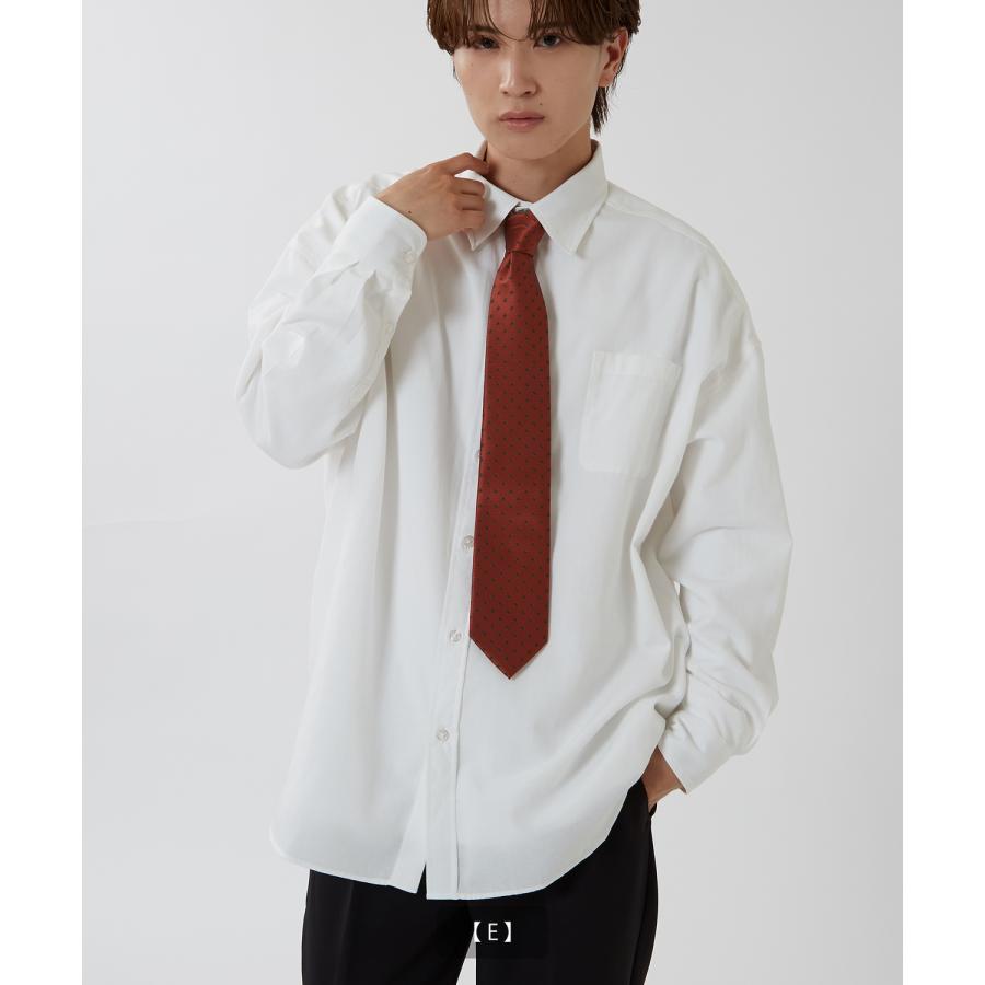 ネクタイ メンズ 総柄 小紋 タイ シンプル きれいめ ビジネス ベーシック トラッド セレクト アメカジ カジュアル 古着MIX 韓国ファッション | improves | 13