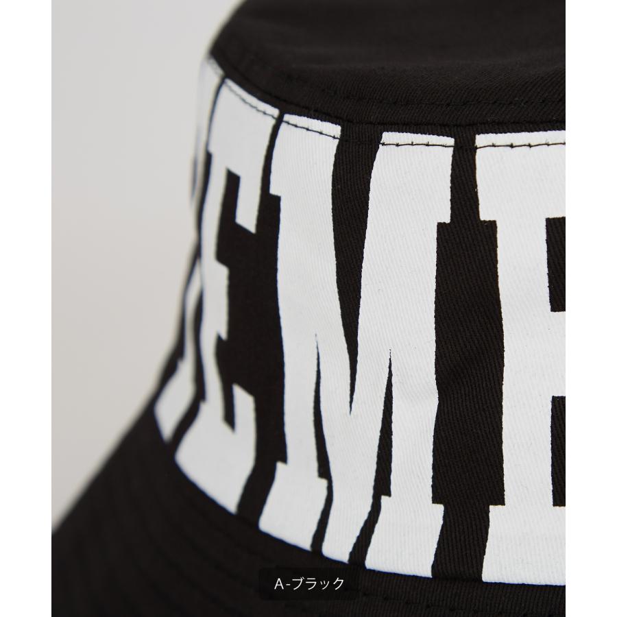 バケットハット メンズ コットン ロゴ プリント ハット シンプル 大人カジュアル アメカジ カジュアル ストリート 古着MIX 韓国ファッション | improves | 10