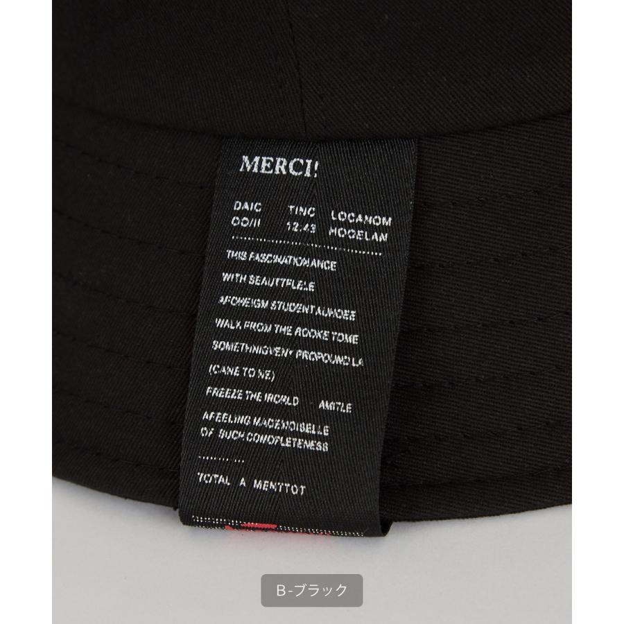 バケットハット メンズ コットン ロゴ プリント ハット シンプル 大人カジュアル アメカジ カジュアル ストリート 古着MIX 韓国ファッション | improves | 11