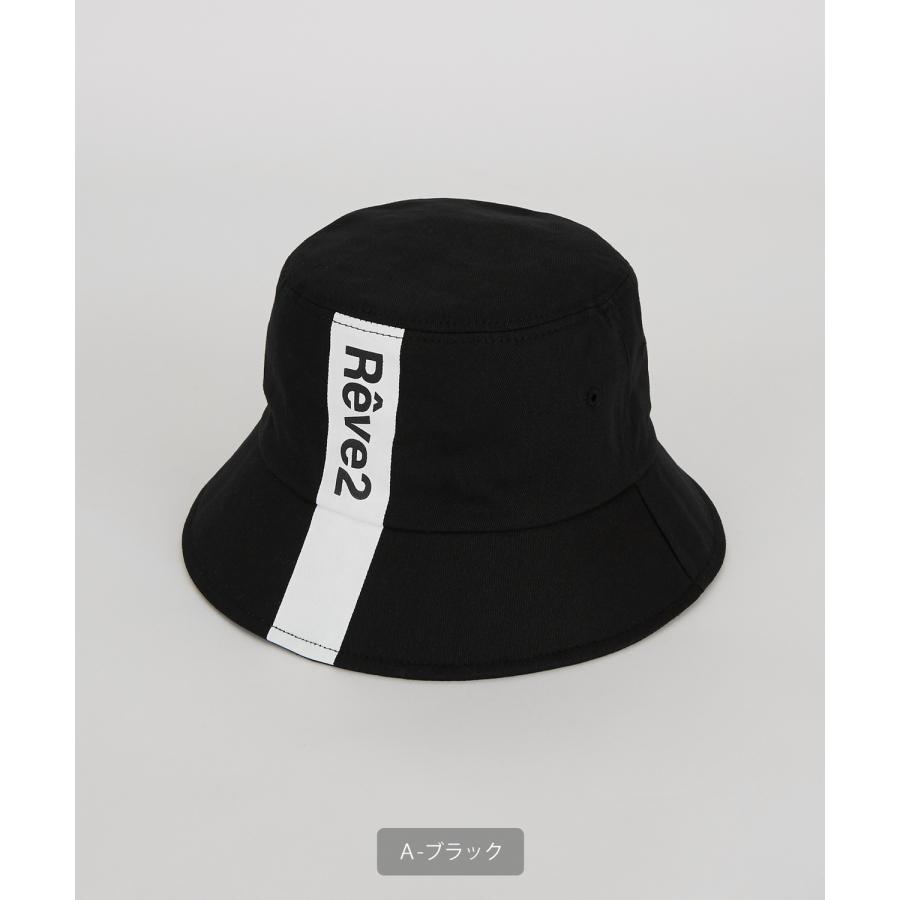バケットハット メンズ コットン ロゴ プリント ハット シンプル 大人カジュアル アメカジ カジュアル ストリート 古着MIX 韓国ファッション | improves | 07
