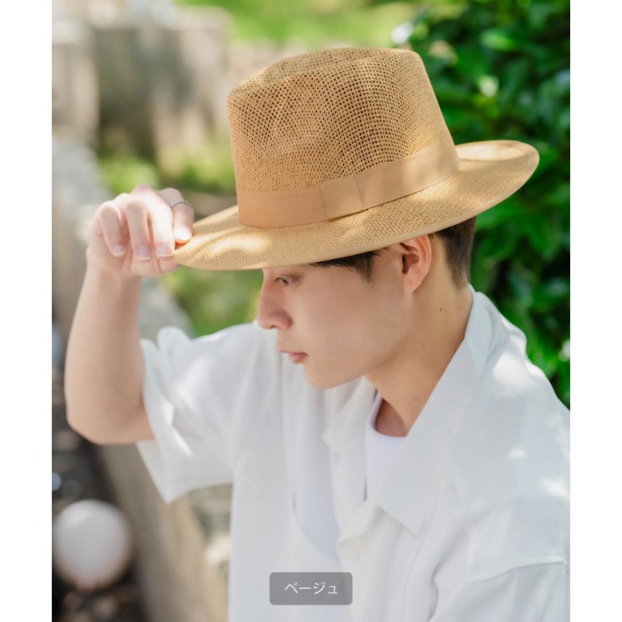 improves（インプローブス） ストローハット メンズ ペーパー 麦わら