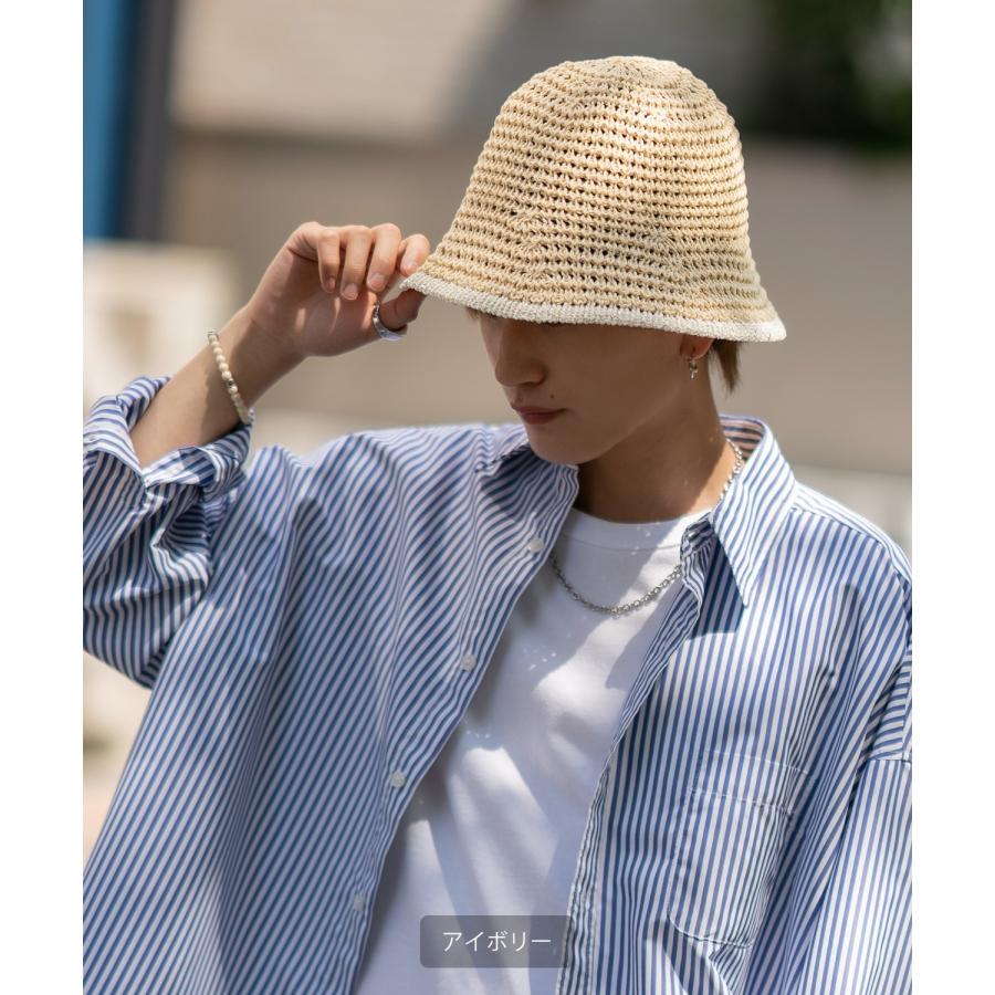 クロシェハット メンズ ポリエステル クローシェハット シンプル 大人カジュアル アメカジ カジュアル ストリート 古着MIX 韓国ファッション | improves | 06