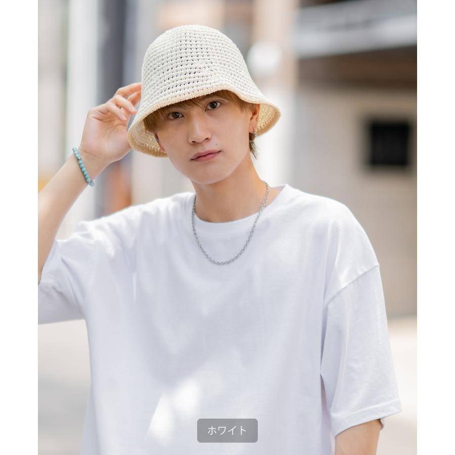 クロシェハット メンズ ポリエステル クローシェハット シンプル 大人カジュアル アメカジ カジュアル ストリート 古着MIX 韓国ファッション | improves | 08