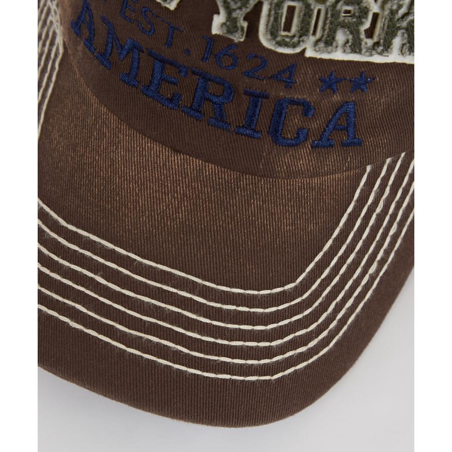 キャップ メンズ ヴィンテージ加工 ベースボールキャップ 帽子 大人カジュアル アメカジ カジュアル ストリート 古着MIX 韓国ファッション | improves | 18