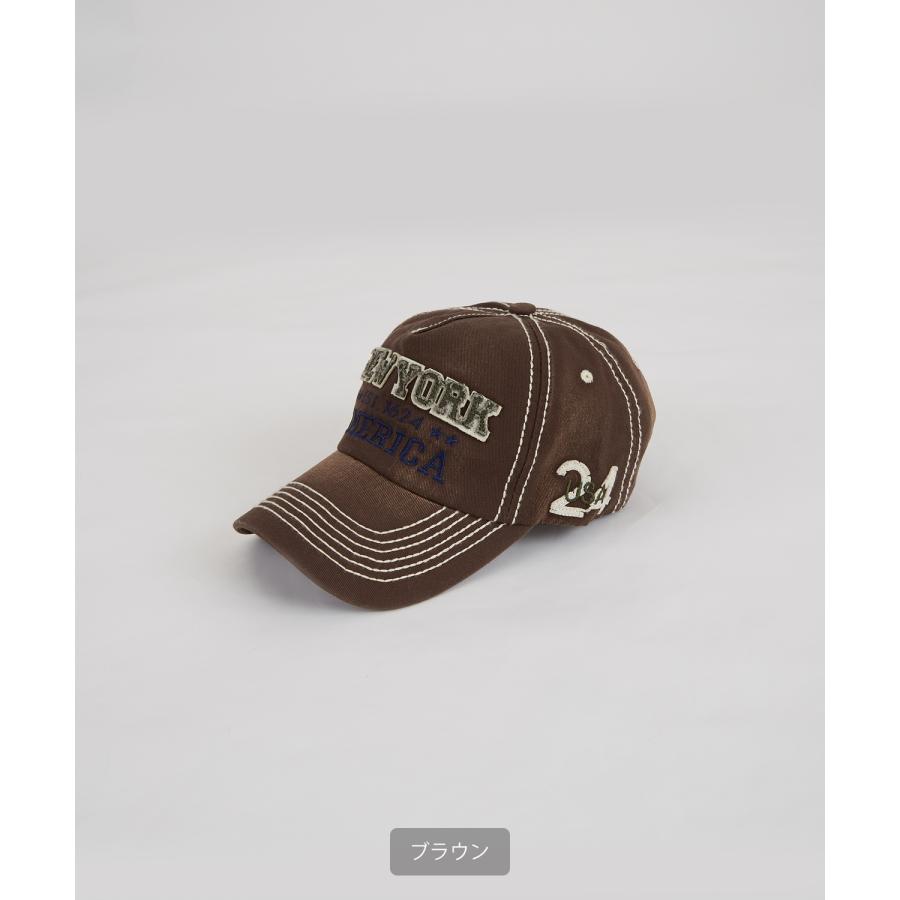 キャップ メンズ ヴィンテージ加工 ベースボールキャップ 帽子 大人カジュアル アメカジ カジュアル ストリート 古着MIX 韓国ファッション | improves | 11