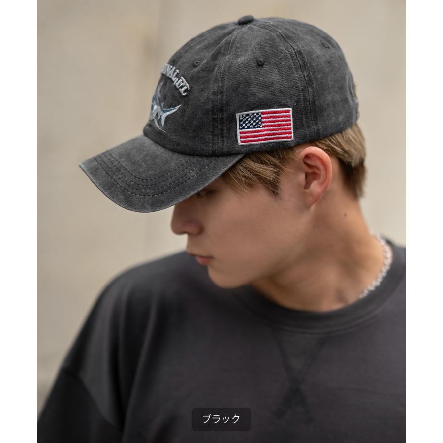 キャップ メンズ ヴィンテージ加工 ベースボールキャップ 帽子 大人カジュアル アメカジ カジュアル ストリート 古着MIX 韓国ファッション | improves | 06