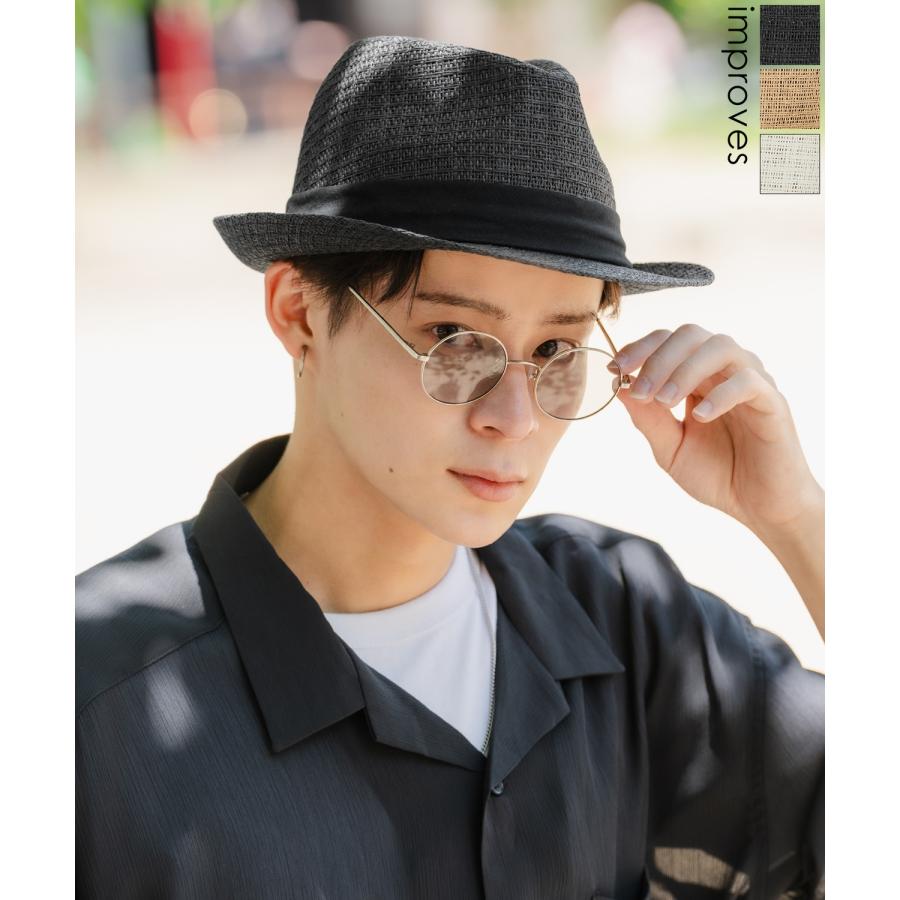 improves（インプローブス） ストローハット メンズ ペーパー 麦わら