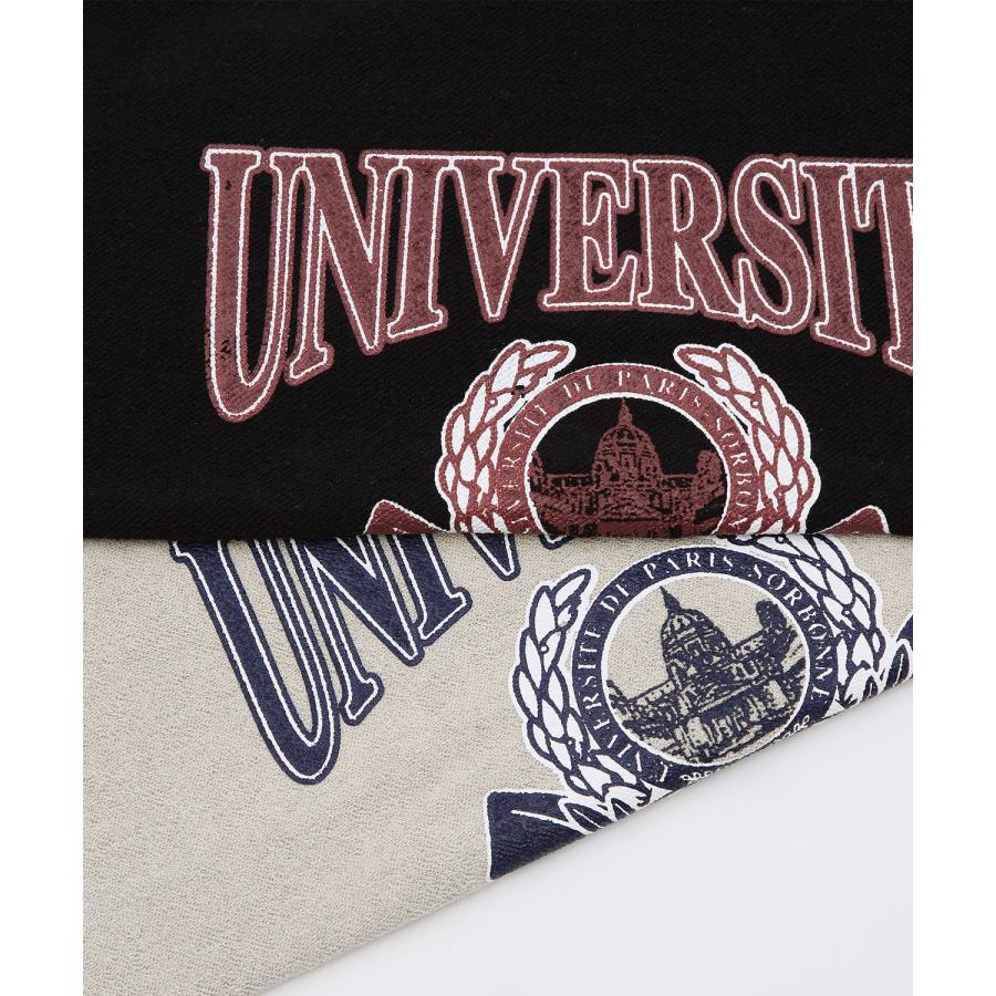 半袖Tシャツ メンズ カレッジ プリント ライン クルーネック セットアップ カットソー 大きめ アメカジ カジュアル スケーター ストリート 古着MIX 韓国 | improves | 10