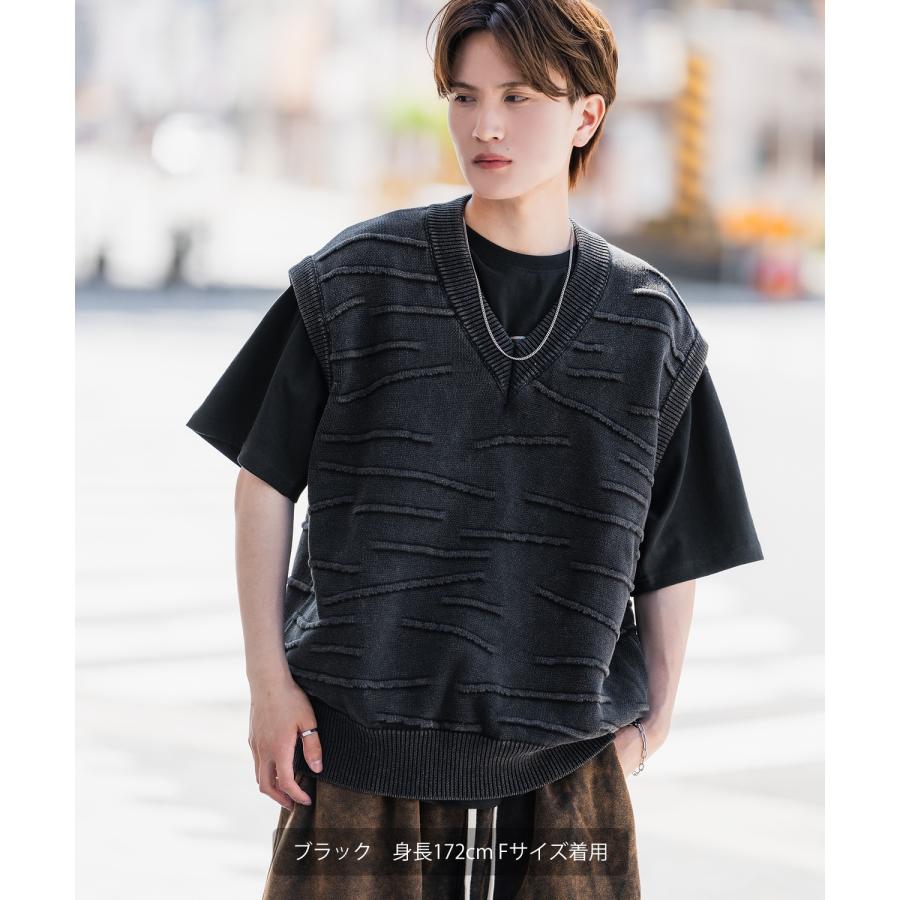 improves（インプローブス） ベスト メンズ サマーニット コットン