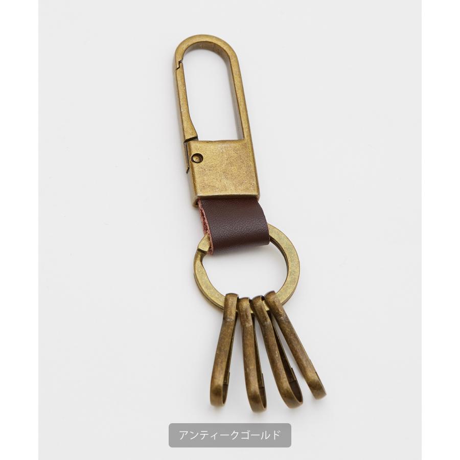 キーホルダー メンズ カラビナ キーケース キーリング セレクト アウトドア アメカジ カジュアル 古着MIX スケーター ストリート 韓国 | improves | 09