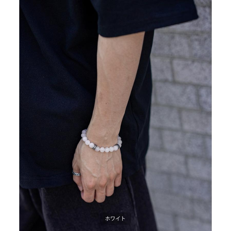 ブレスレット メンズ ビーズ 数珠 大人カジュアル アメカジ カジュアル ストリート 古着MIX 韓国ファッション | improves | 09