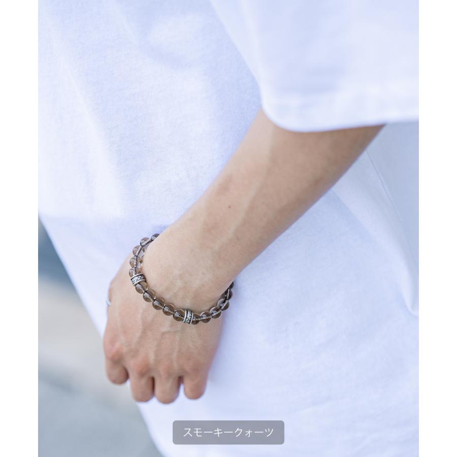 ブレスレット メンズ ビーズ 数珠 大人カジュアル アメカジ カジュアル ストリート 古着MIX 韓国ファッション | improves | 10