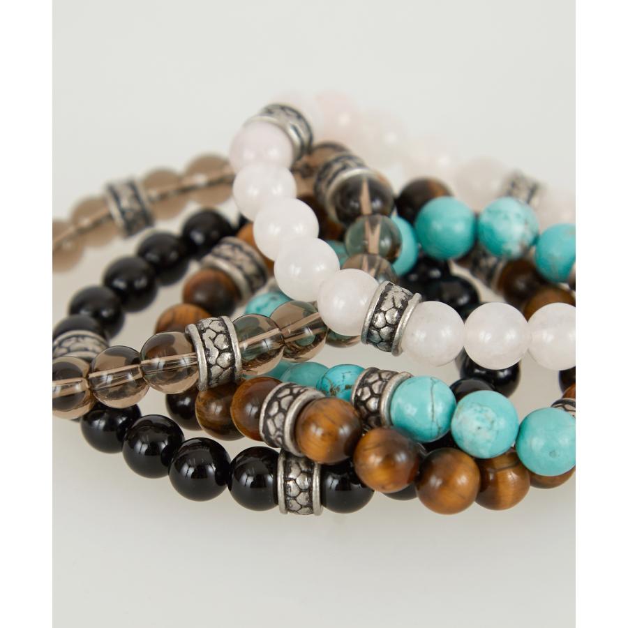 ブレスレット メンズ ビーズ 数珠 大人カジュアル アメカジ カジュアル ストリート 古着MIX 韓国ファッション | improves | 11