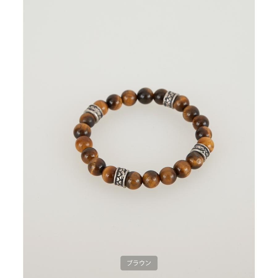 ブレスレット メンズ ビーズ 数珠 大人カジュアル アメカジ カジュアル ストリート 古着MIX 韓国ファッション | improves | 12