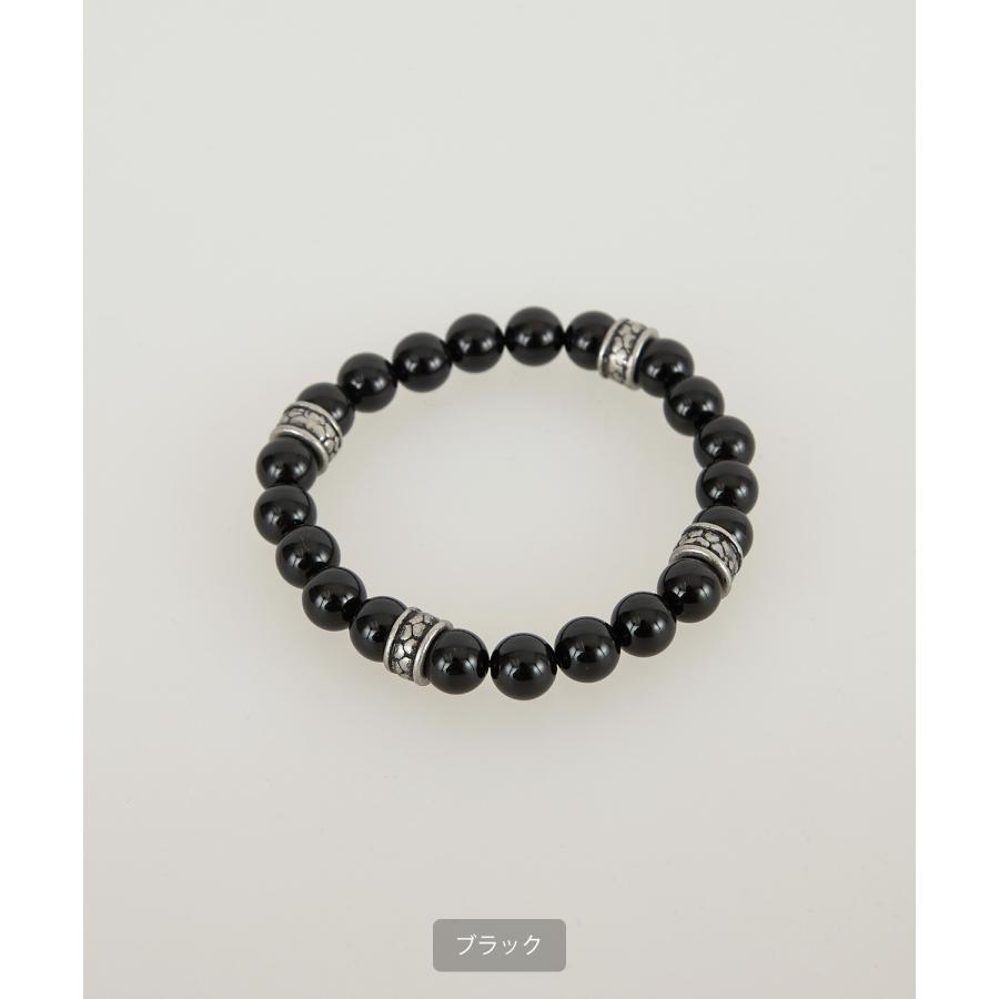 ブレスレット メンズ ビーズ 数珠 大人カジュアル アメカジ カジュアル ストリート 古着MIX 韓国ファッション | improves | 13