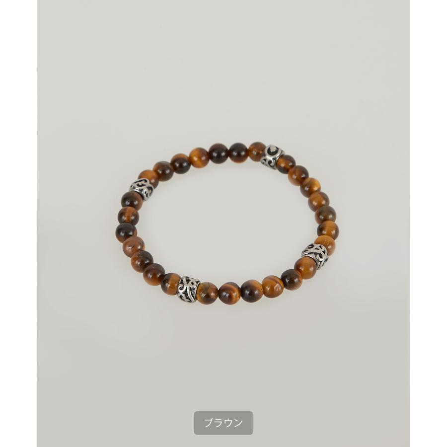 ブレスレット メンズ ビーズ 数珠 大人カジュアル アメカジ カジュアル ストリート 古着MIX 韓国ファッション | improves | 13