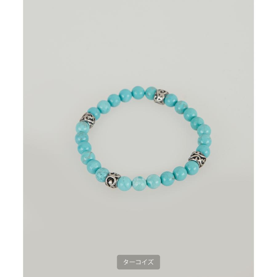 ブレスレット メンズ ビーズ 数珠 大人カジュアル アメカジ カジュアル ストリート 古着MIX 韓国ファッション | improves | 14