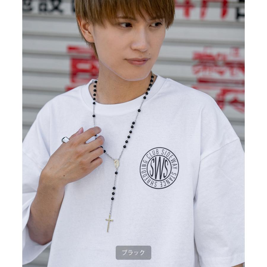 ネックレス メンズ ロザリオ クロス 首飾り 大人カジュアル アメカジ カジュアル ストリート 古着MIX 韓国ファッション | improves | 06