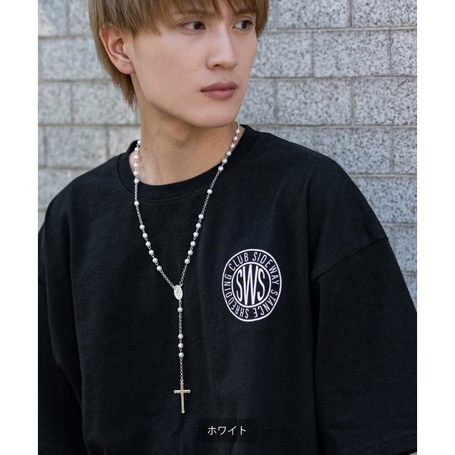 ネックレス メンズ ロザリオ クロス 首飾り 大人カジュアル アメカジ カジュアル ストリート 古着MIX 韓国ファッション | improves | 07