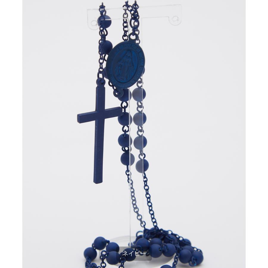 ネックレス メンズ ロザリオ クロス マット 首飾り 大人カジュアル アメカジ カジュアル ストリート 古着MIX 韓国ファッション | improves | 11