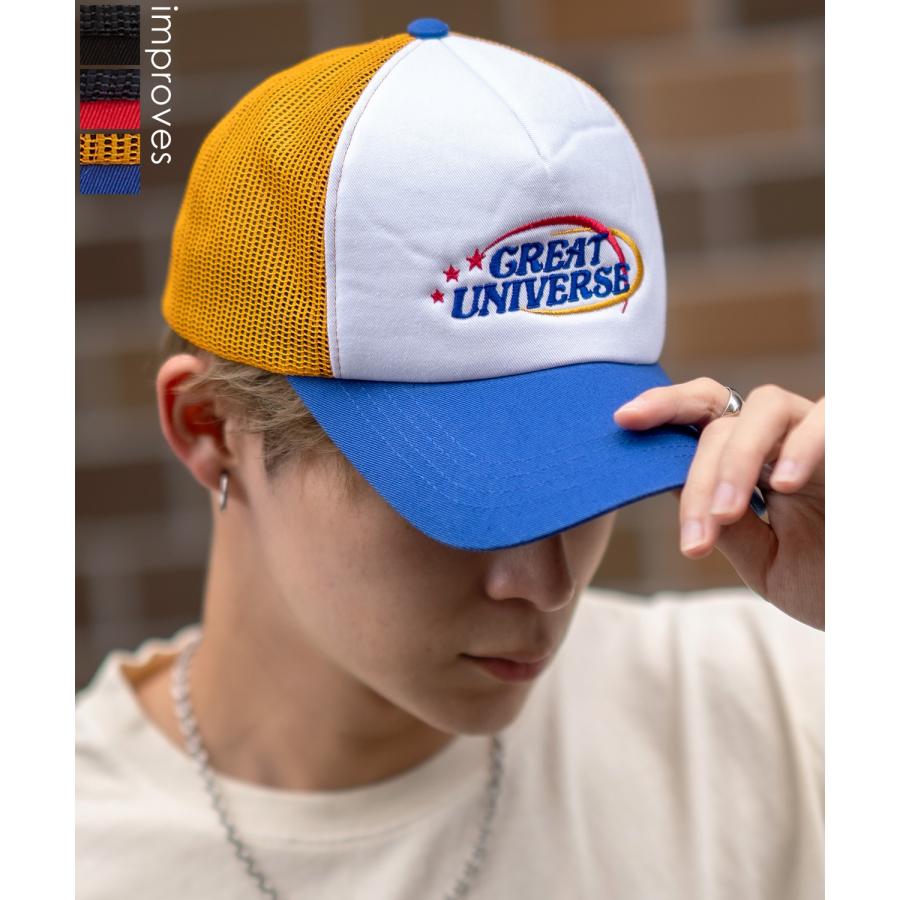 キャップ メンズ レディース メッシュキャップ ベースボールキャップ 帽子 大人カジュアル アメカジ カジュアル ストリート 古着MIX 韓国 | improves