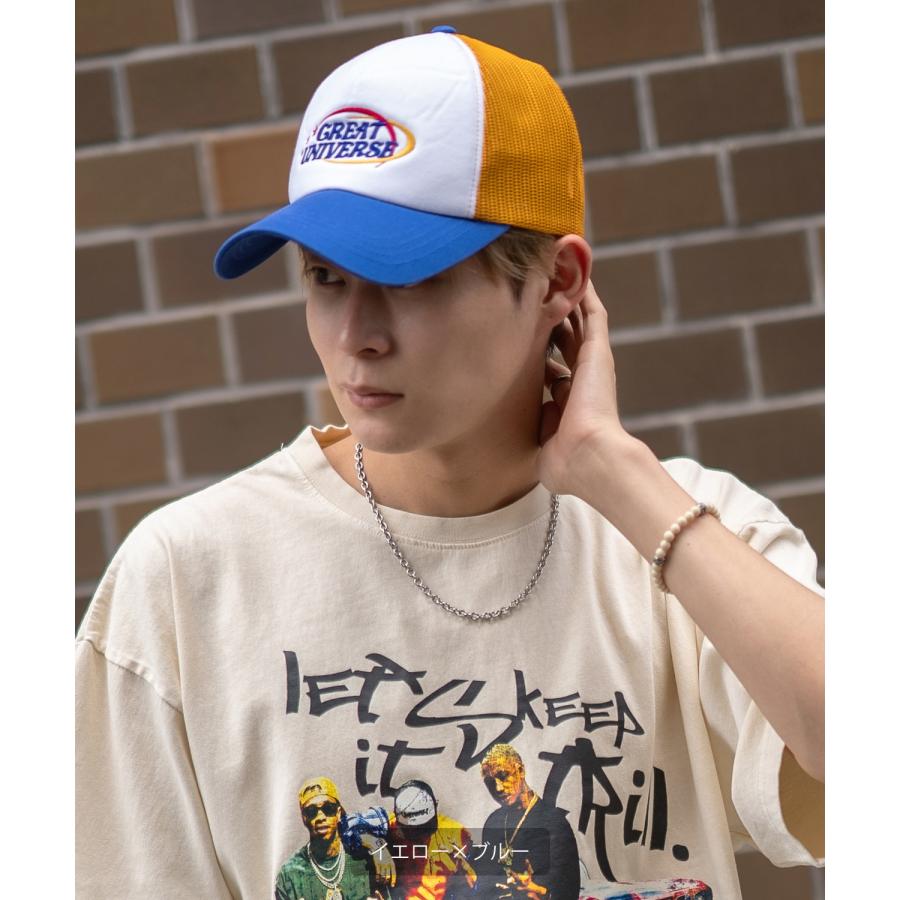 キャップ メンズ レディース メッシュキャップ ベースボールキャップ 帽子 大人カジュアル アメカジ カジュアル ストリート 古着MIX 韓国 | improves | 06