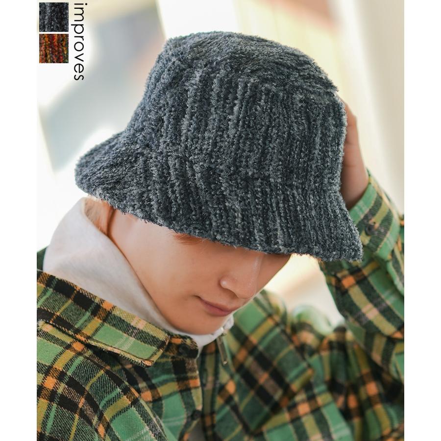 ハット メンズ  ミックスカラー バケットハット ストリート スケーター 原宿系 古着MIX 韓国ファッション | improves