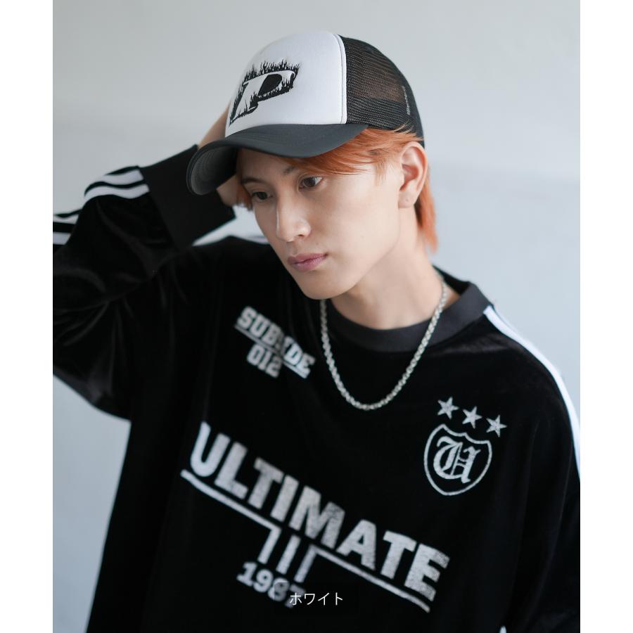 キャップ メンズ メッシュキャップ セレクト アメカジ カジュアル 古着MIX スケーター ストリート 韓国ファッション | improves | 03