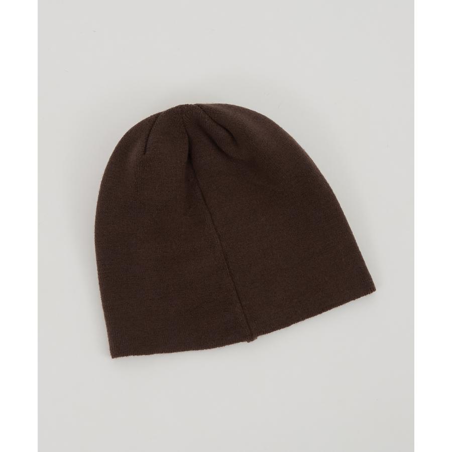 ニット帽 メンズ ロゴデザイン ニットキャップ ビーニー ストリート スケーター 古着MIX 韓国ファッション ブラック | improves | 23