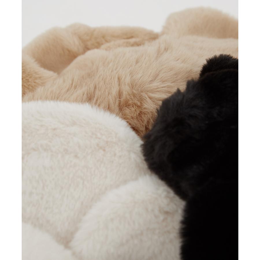 キャップ メンズ ユニセックス 耳付き ファーキャップ ストリート 原宿系 古着MIX 韓国ファッション アイボリー ブラック ベージュ | improves | 06