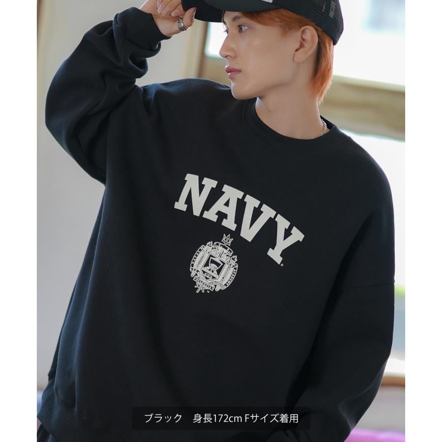 improves（インプローブス） トレーナー メンズ カレッジロゴ プリント 