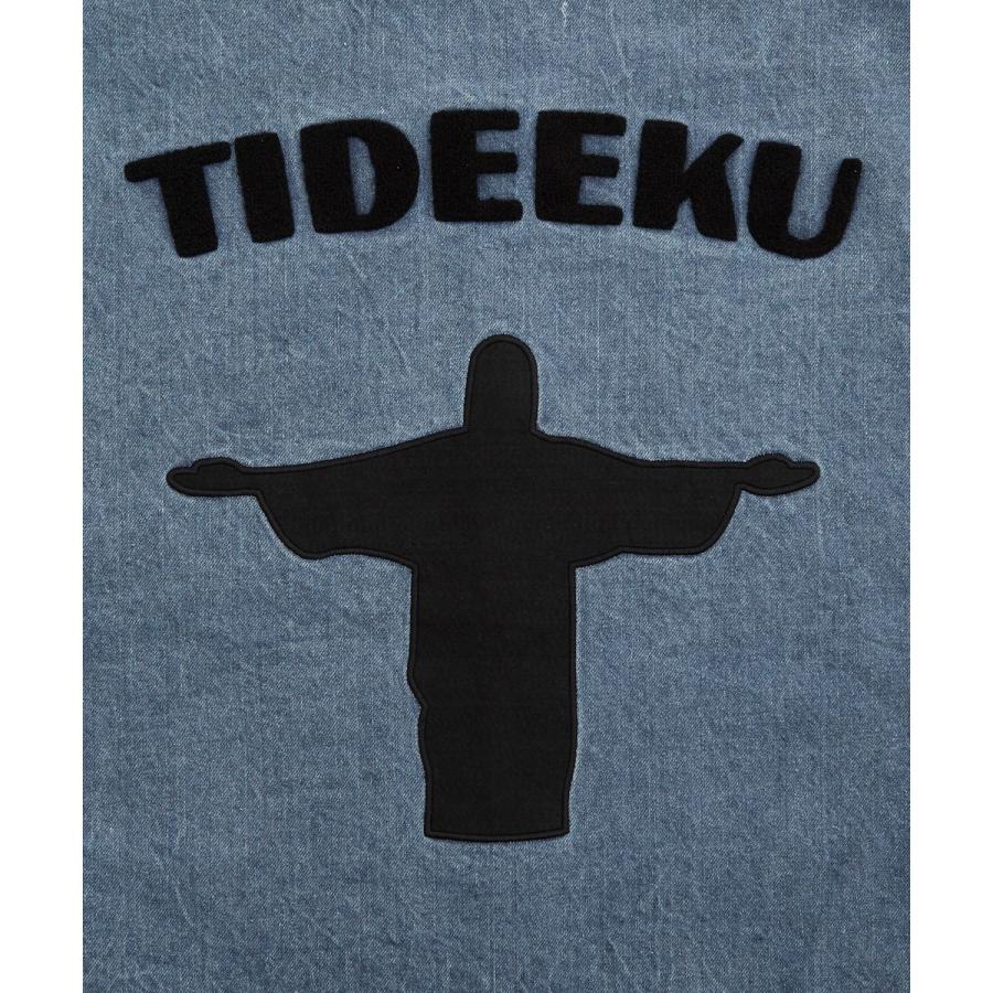 スタジャン メンズ デニムジャケットサガラ 刺しゅうデザイン スタジアムジャンパー ブルゾン ストリート カジュアル アメカジ 古着MIX 韓国 | improves | 18