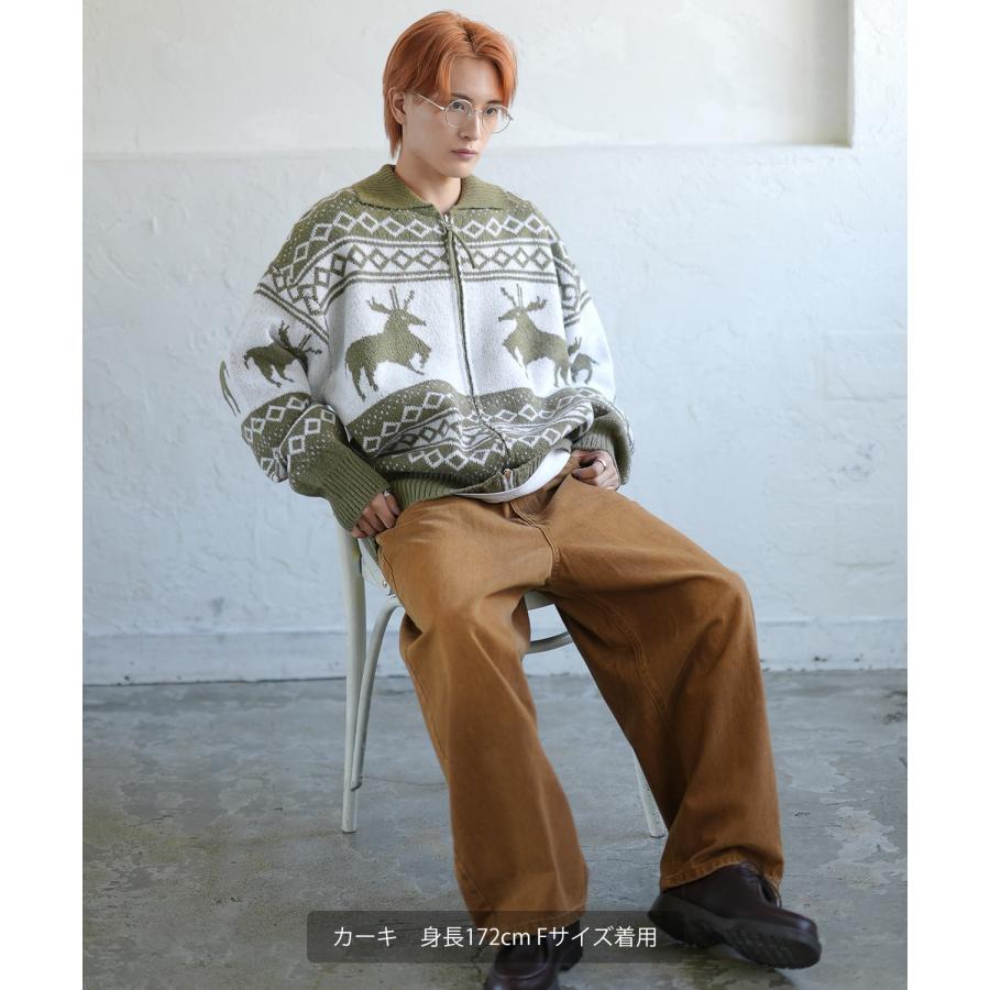 improves（インプローブス） カーディガン メンズ ネイティブ カウチン